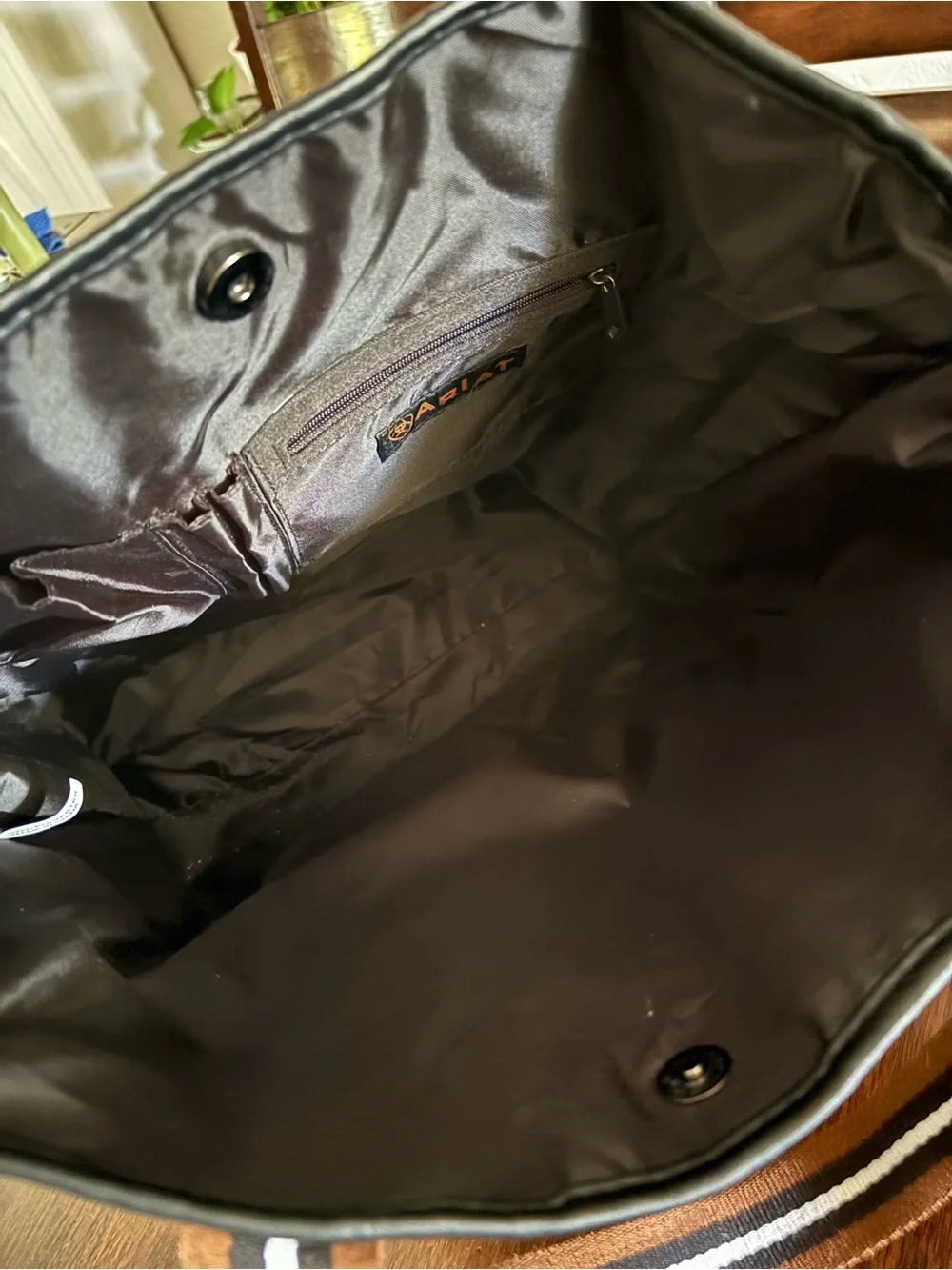 Ariat Tote Bag Brown Black